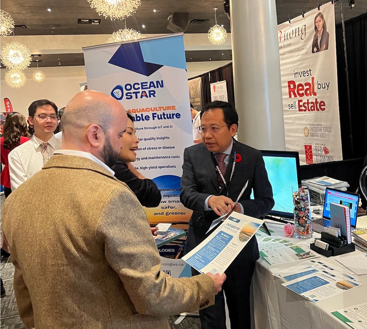 OceanStar at Viet Expo 2025 — presenting to industry professionals